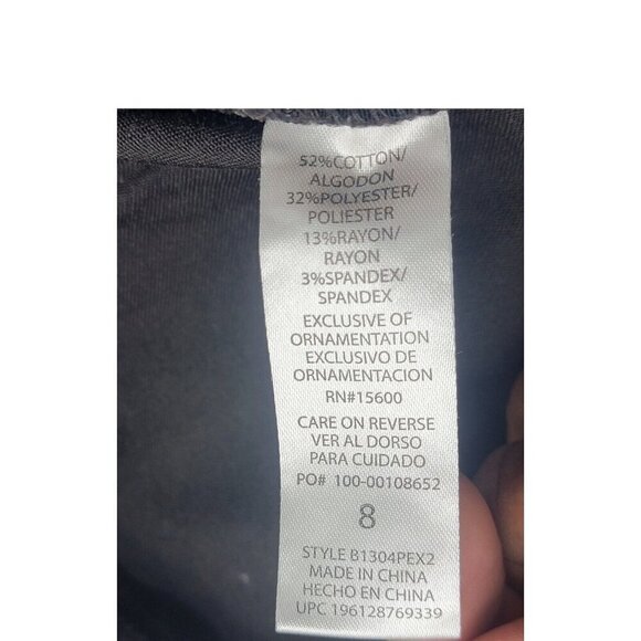 Democracy Jeans Womens 8 Brown Ab Technology Stretch Vacation Party Rock - Picture 4 of 10